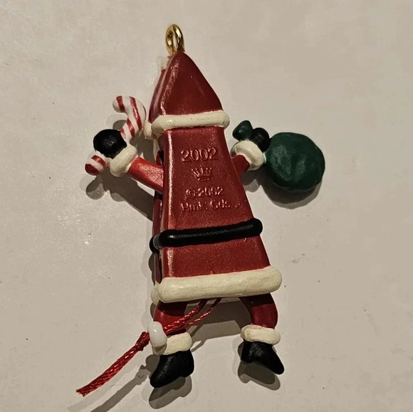 Hallmark Keepsake Miniature "Santa Jumping Jack"  2002 - Picture 2 of 6